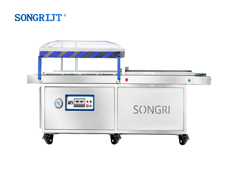 Máquina de envasado al vacío tipo cinta transportadora
