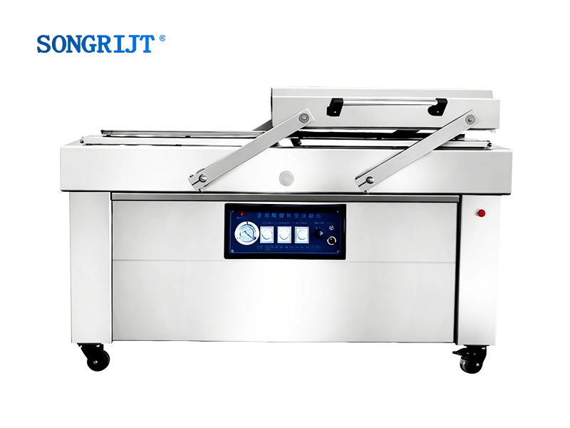 Máquina automática de envasado al vacío de doble cámara